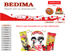 Tablet Screenshot of bedima.com